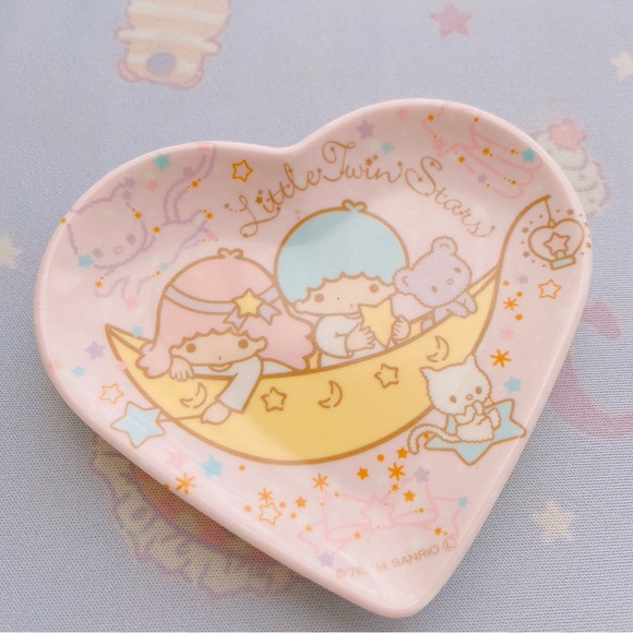 Sanrio Little Twin Stars Small Mini Plate - Picture 1 of 7